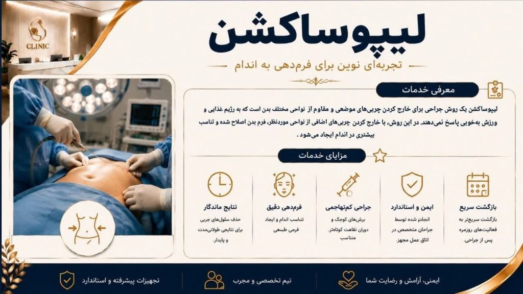 لیپوساکشن - دکتر اسماعیل فرزادفرد