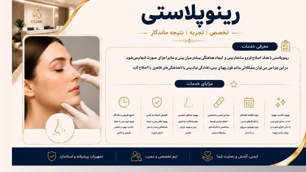 رینوپلاستی - دکتر اسماعیل فرزادفرد
